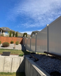 vinyl pvc fence