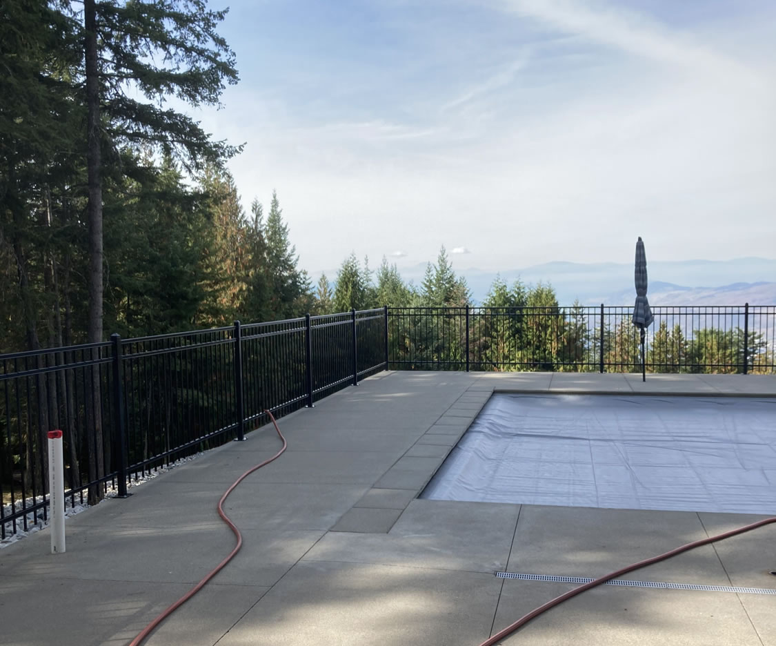 Pool fence