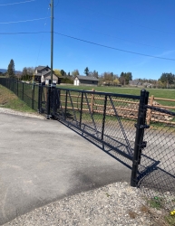 Automated-rolling gate